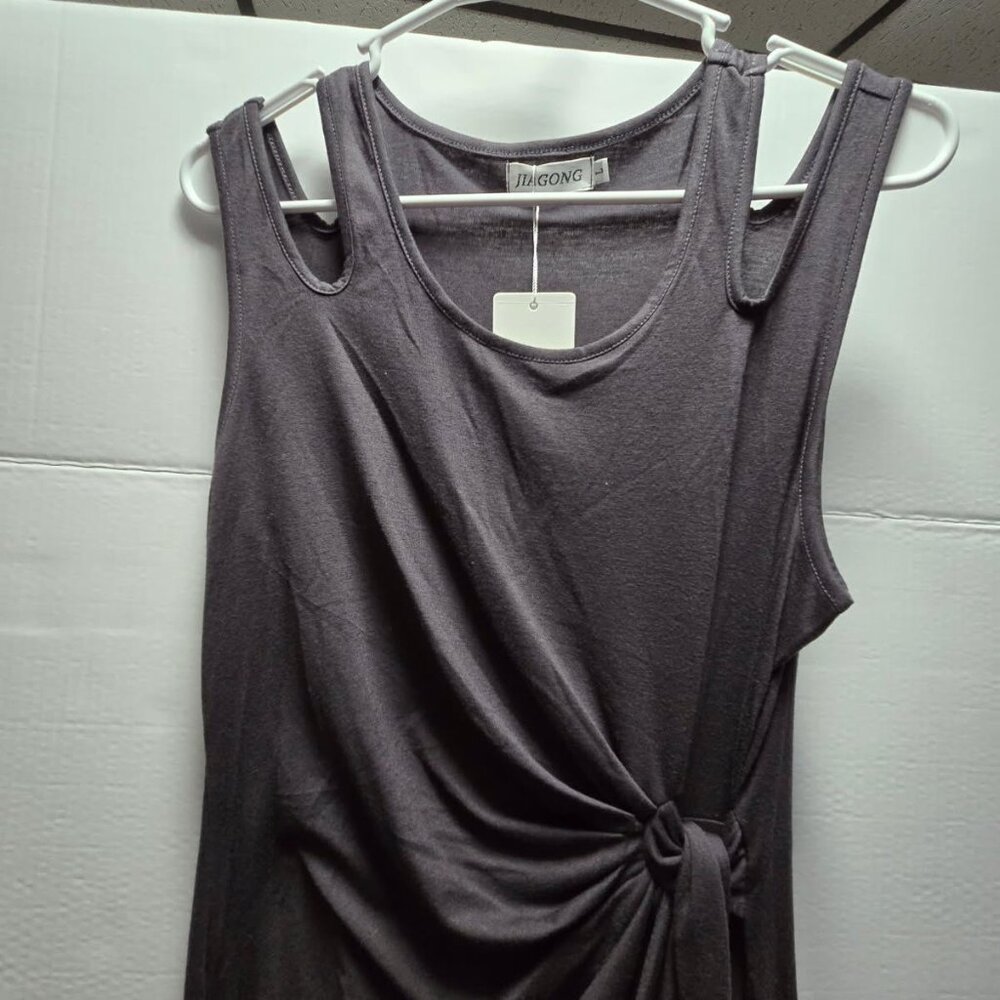 charcoal dress